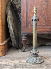 Antique Oil/candle Lamp Base