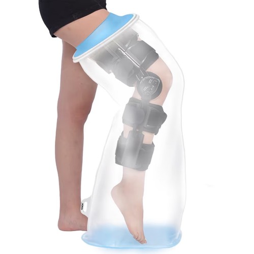Waterproof full leg shower - full,