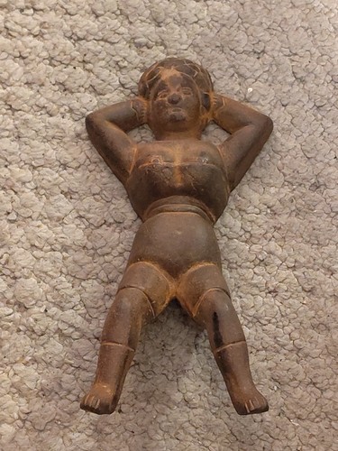 Cast iron naughty nellie brown - iron,