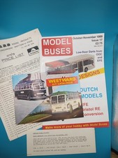 Westward Model Bus Kit Catalogue 1975
