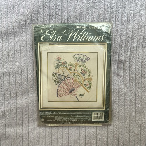 New rare vintage crewel - new,