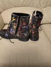 Ladies Floral boots By Pavers