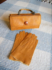 ANTIQUE MINIATURE LEATHER