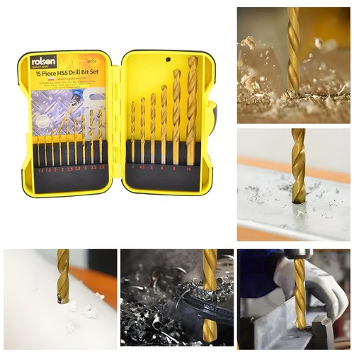 15pcs hss precision twist - 15pcs,
