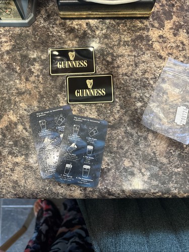 Guinness bar tap clips - bar,