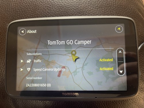 Tomtom camper - tomtom,