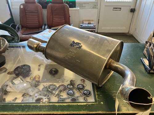 Jaguar type v6 exhaust - type,