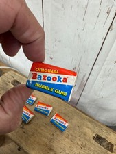 1x Original 1980/90s? Bazooka Bubble Gum Sealed Wrappper/Comic Strip 40+ Pieces