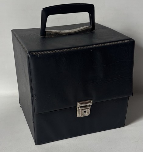 Vintage black carry - vintage, storage