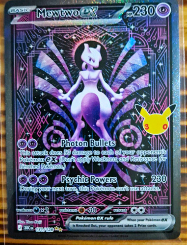 Pokémon mewtwo 151 128 - pokémon,