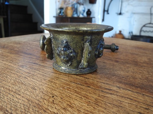 17th century bronze mortar - 17th,