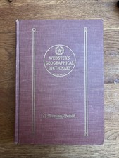 Webster’s Geographical