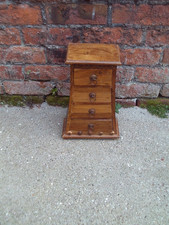 Vintage Miniature Wooden Chest