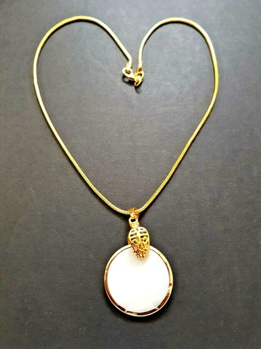 Mother pearl shell necklace - pearl,