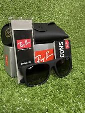 Ray-Ban Justin Sunglasses RB4165 Black/Gray Gradient Polarized Lenses