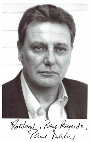 Paul darrow signed - paul,