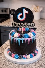 Tik Tok Cake Topper