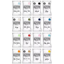 THE SUGAR PASTE 250g or 1KG Sugar Paste Sugarpaste Fondant Icing Cake Decorating