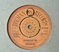 Reggae KEN BOOTHE Crying Over