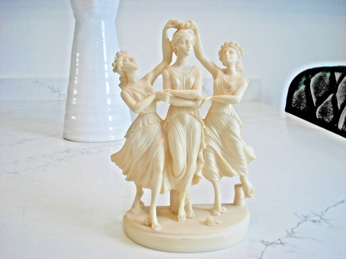 Vintage white alabaster