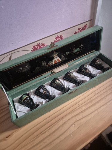 Vintage japanese black lacquer - vintage,