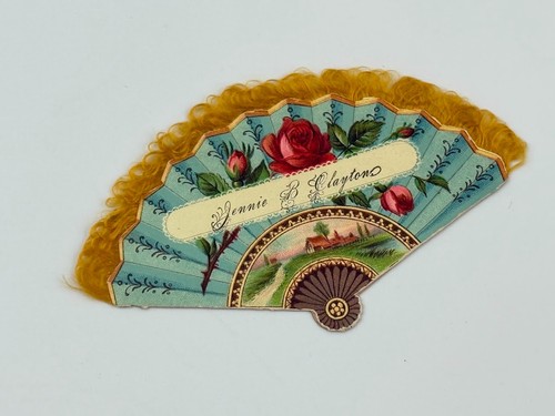 Antique victorian calling card - victorian,