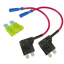 2 x Add A Circuit Piggy Back Fuse Tap Standard Blade Fuse Holder ATO 12V