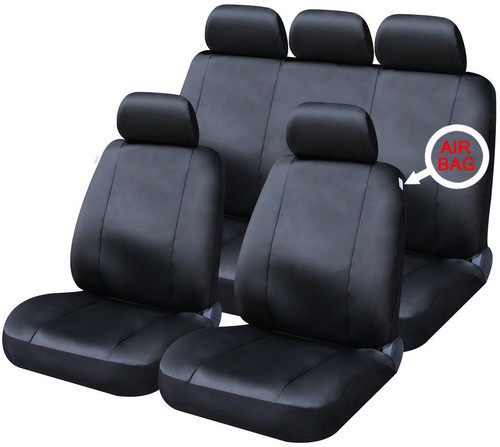 Universal black leather - universal,