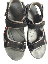 Karrimor Sandals Shoes Men 8UK/42EU Black Walking Flat Open Comfortable Grip