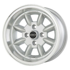 7x 13 Superlite Deep Dish Wheels 4 x 98 PCD Set of 4 Silver