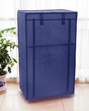 Portable Closet Canvas WardrobeClothes Organiser Storage Shelves Hanging Section