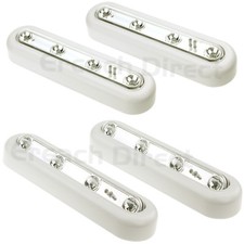 4 X WHITE SUPER BRIGHT LED