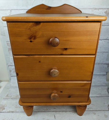 Wooden bedside chest - bedside, of