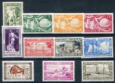 MONACO 1949 YVERT 324-333 **