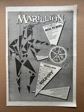 MARILLION REAL TO REEL POSTER