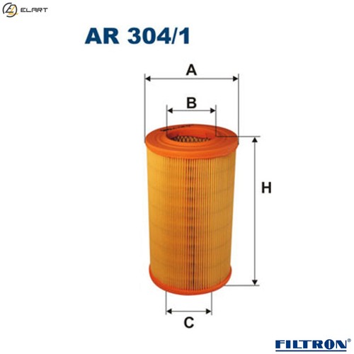 Air filter 304 for - air, ford