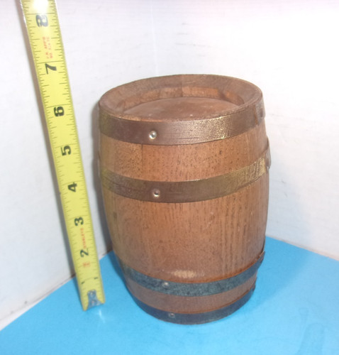 Vintage minature barrel beer - minature,