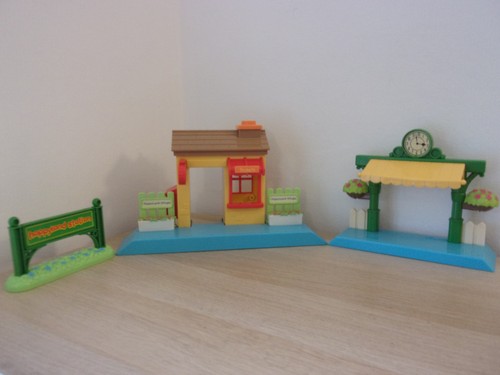 Elc happyland train - train, station