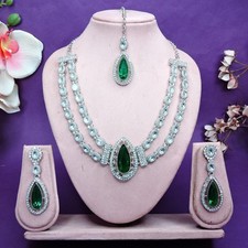 Green silver indian bollywood - indian,