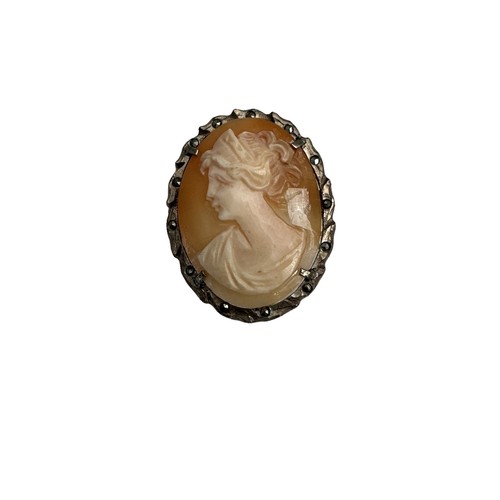 Antique victorian shell cameo - antique,