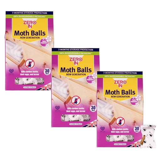Zero moth protection balls - in,