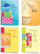 Assorted Birthday Cards (12