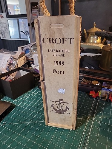 Croft port wine 1988 - port,