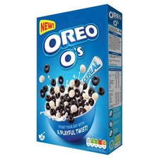 Oreo O's Cocoa Hoops Vanilla Cereal 350g