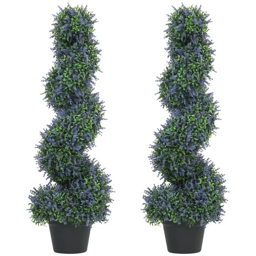 Artificial lavender topiary - artificial,