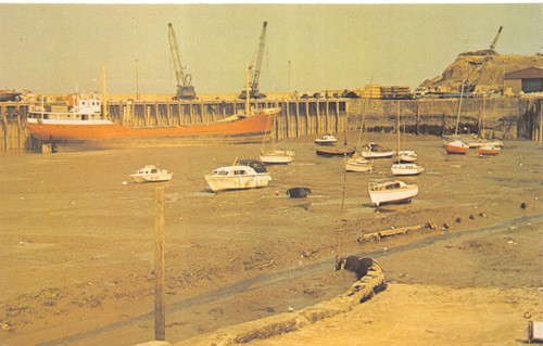 Old topigraphical postcard - old,