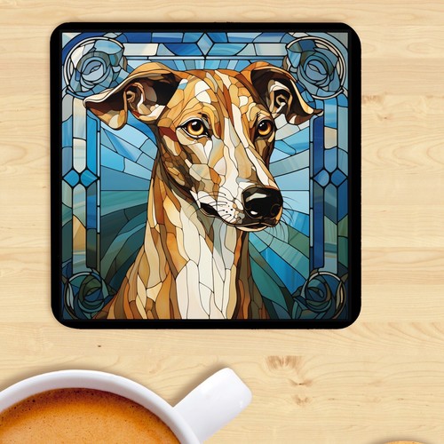 Pet dog coaster - dog, coaster,