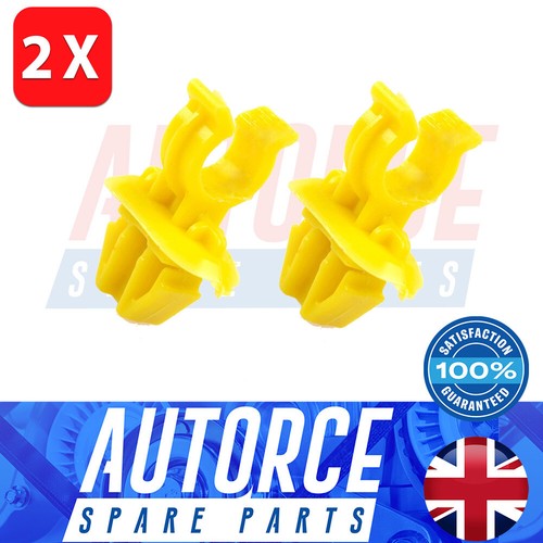 Bonnet hood stay rod - 2x, holder