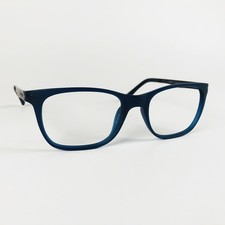 POLICE eyeglasses MATT OPAL BLUE SQUARE glasses frame MOD: STUNT2 V1974 COL.OU11