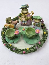 Frog Family Miniature Tea Set